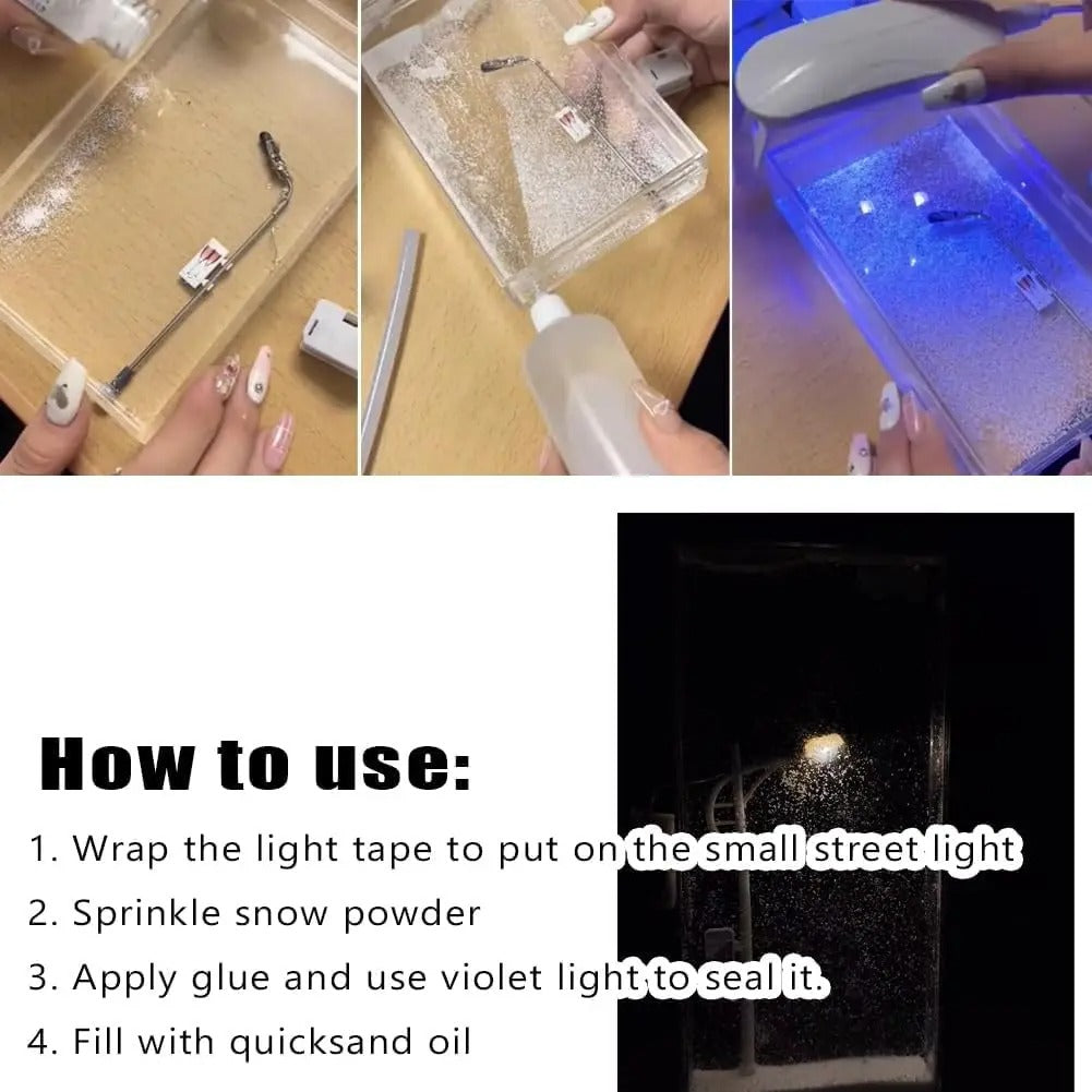 Ambient Snowy Lamp