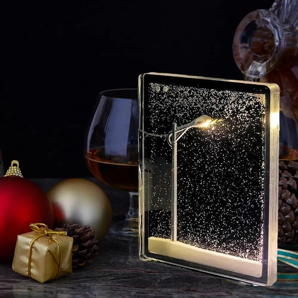 Ambient Snowy Lamp